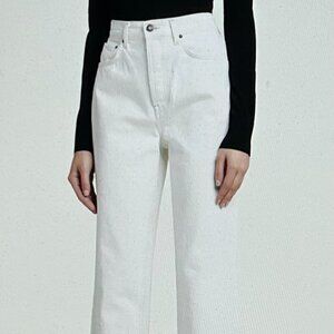 GRLFRND Cassidy Mid Rise Straight in Mulholland Size 28